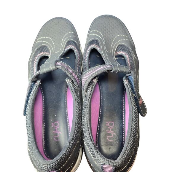 Ryka N2-DM Excellent Condition Womens Size 10 Mary Janes Hook & Loop Closure - Picture 7 of 10